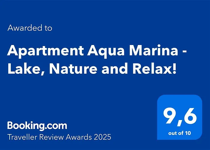 Apartment Aqua Marina - Lake, Nature And Relax!